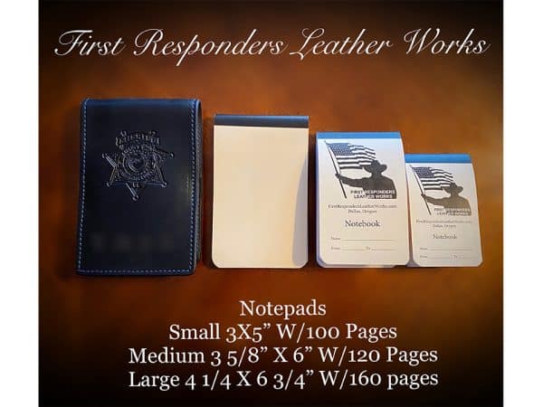 Custom notepads for duty notebooks